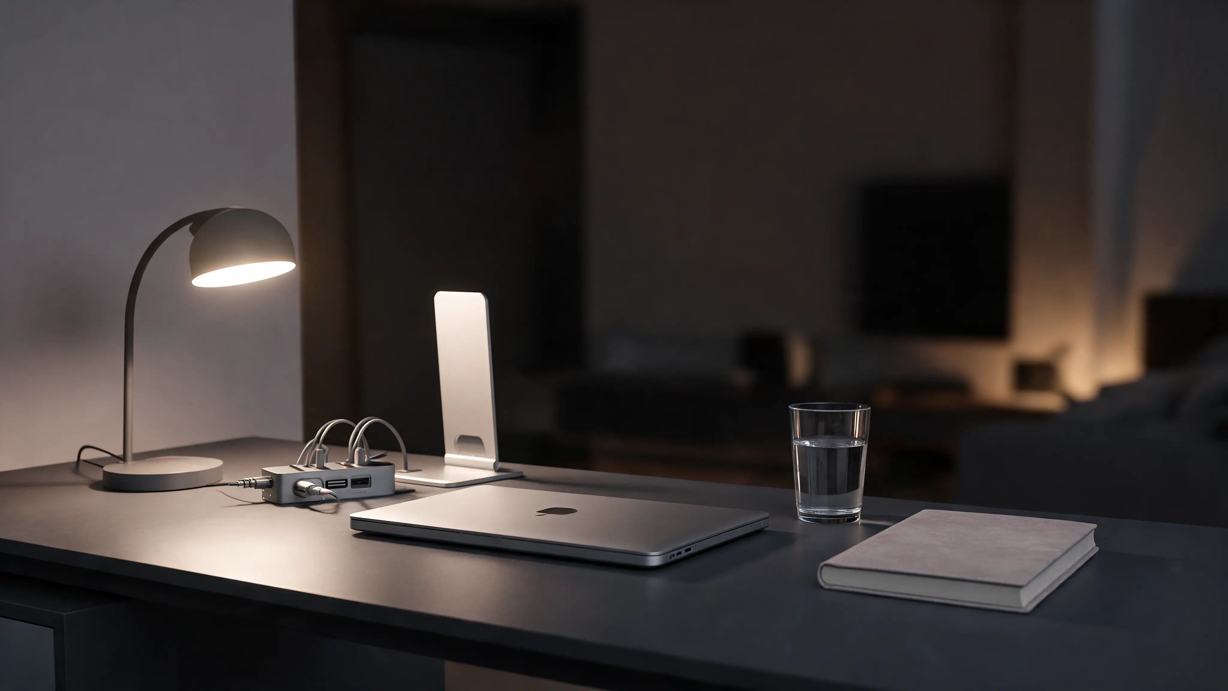 Evening desk reset
